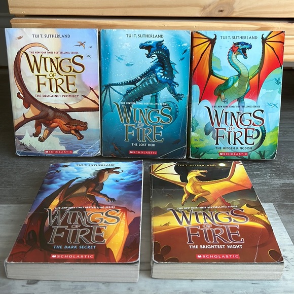Scholastic Other Wings Of Fire Series Books 5 Childrens Books